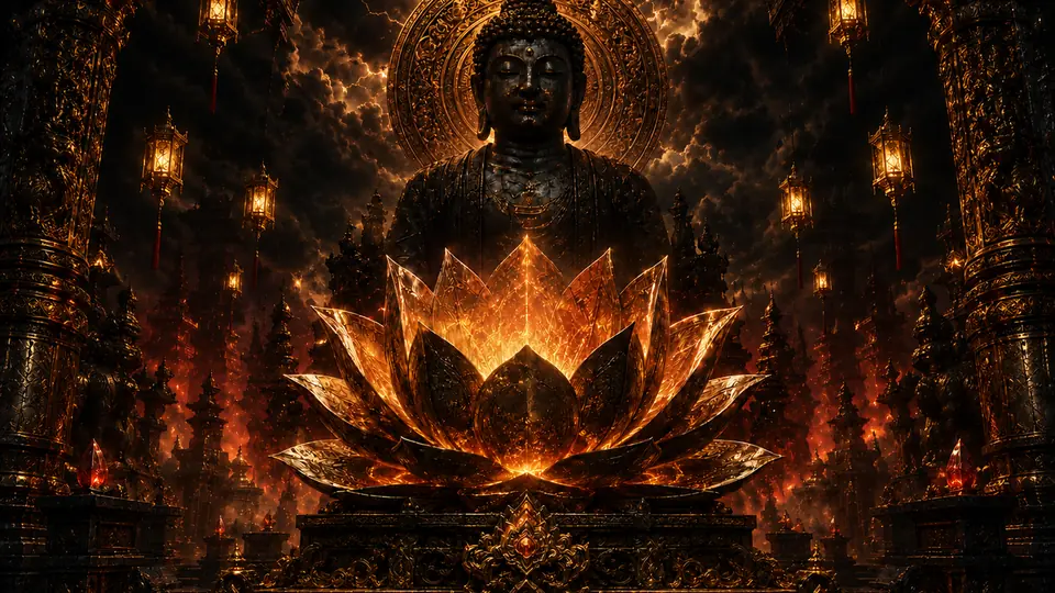 “Lotus of Steel — The Mirinaeman Project Music Album” 작품의 대표 이미지